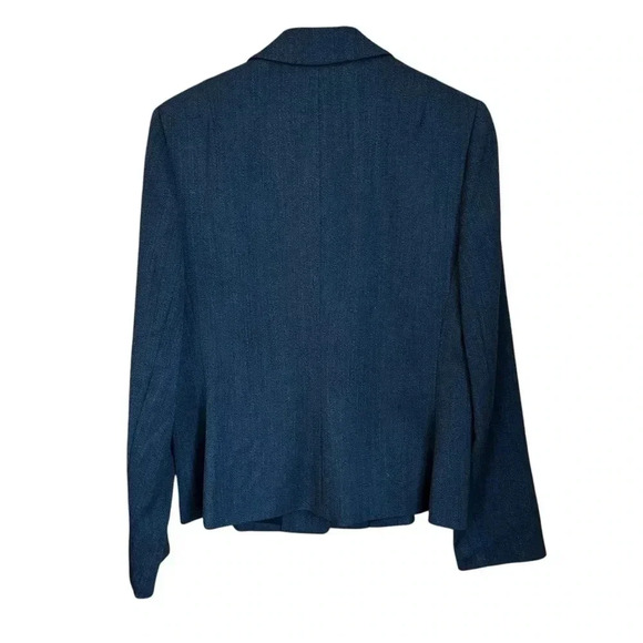 Ann Taylor Women’s Wool Stretch Blazer Gray Sz 8 - Picture 3 of 5